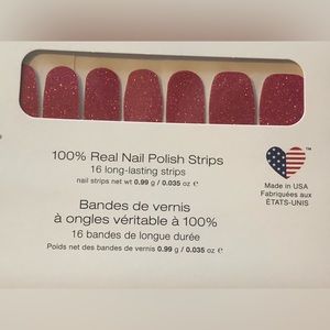 Cran-tastic (red glitter) color street set